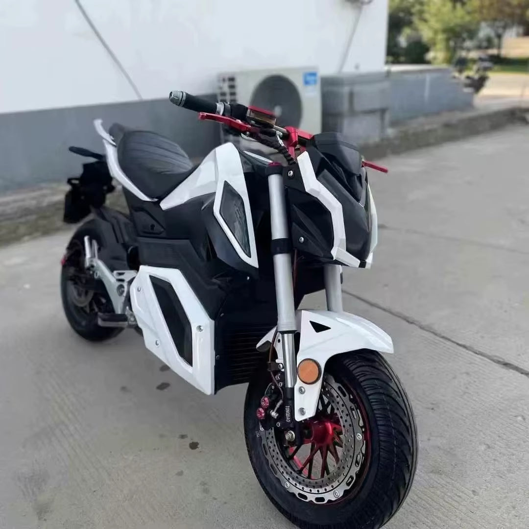 Cl'S New Z6 Electric Motorcycle 72V Electric High-Power Motorcycle Replaced by a High-Speed Electric Motorcycle Sports Car