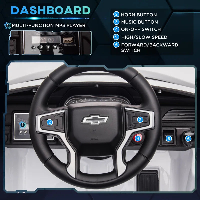 12 Volt 1 Seater All-Terrain Vehicles Battery Powered Ride on with Remote Control