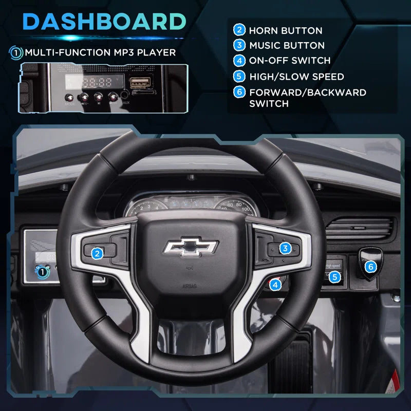 12 Volt 1 Seater All-Terrain Vehicles Battery Powered Ride on with Remote Control