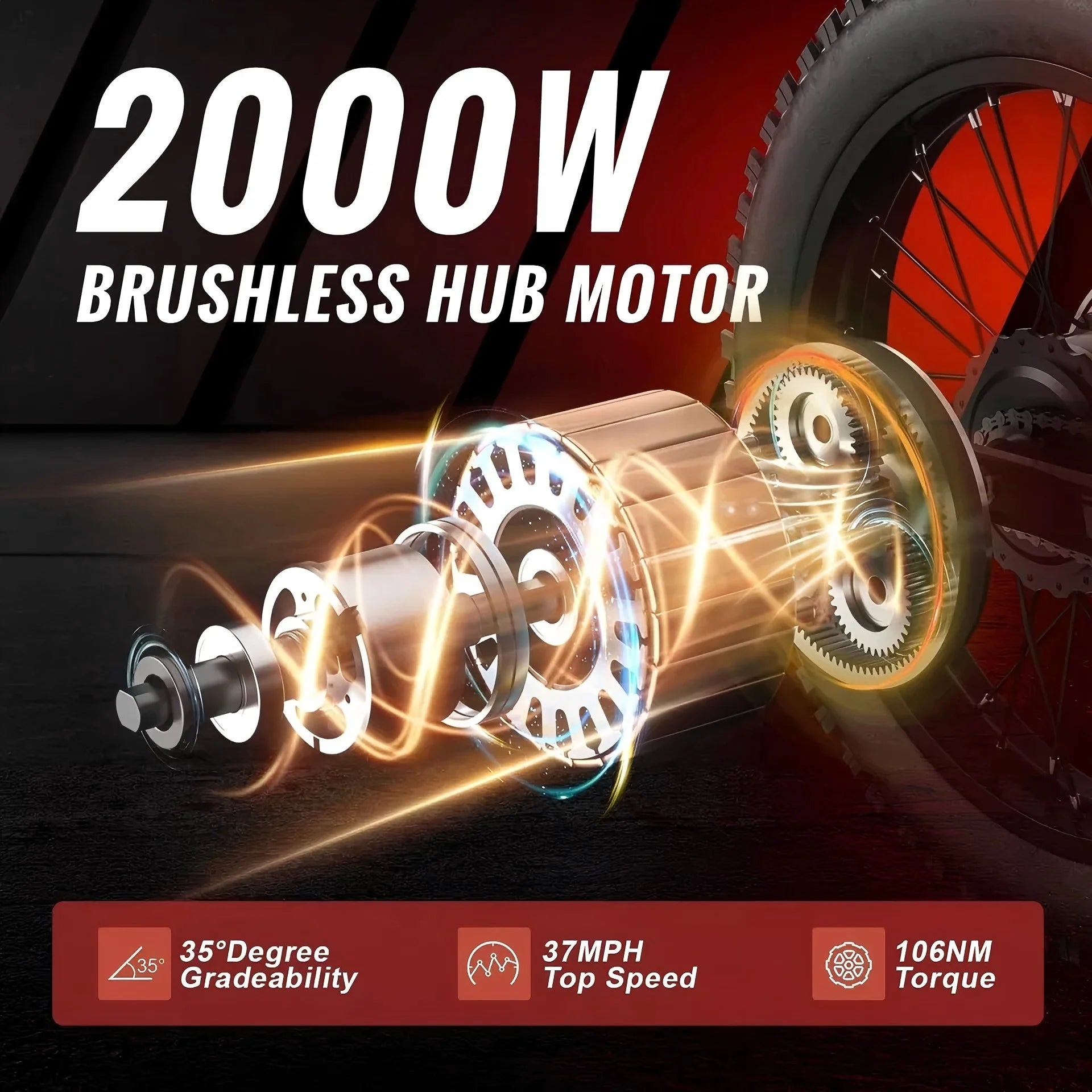 s GT73 Electric Motorbike 2400W 48V 18.2AH*2 Electric BIKE with 25" Tires Digital Screen Carbon Steel,Black