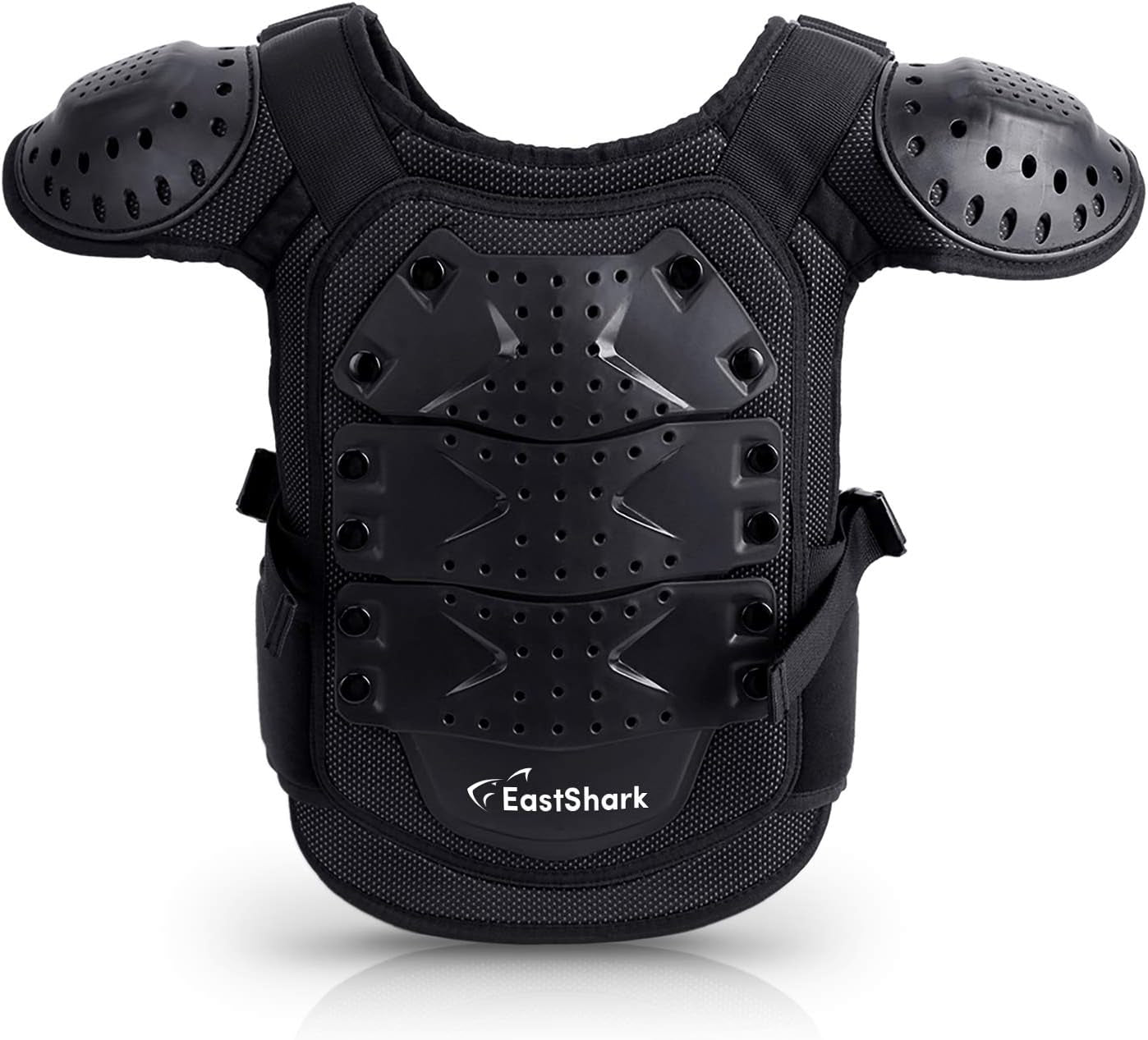 Kids Dirt Chest Spine Protector Body Protective Vest Gear for Bike Motocross Snowboarding Skiing (L for Height 51"-57")