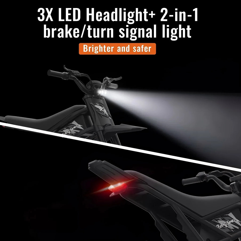 s GT73 Electric Motorbike 2400W 48V 18.2AH*2 Electric BIKE with 25" Tires Digital Screen Carbon Steel,Black