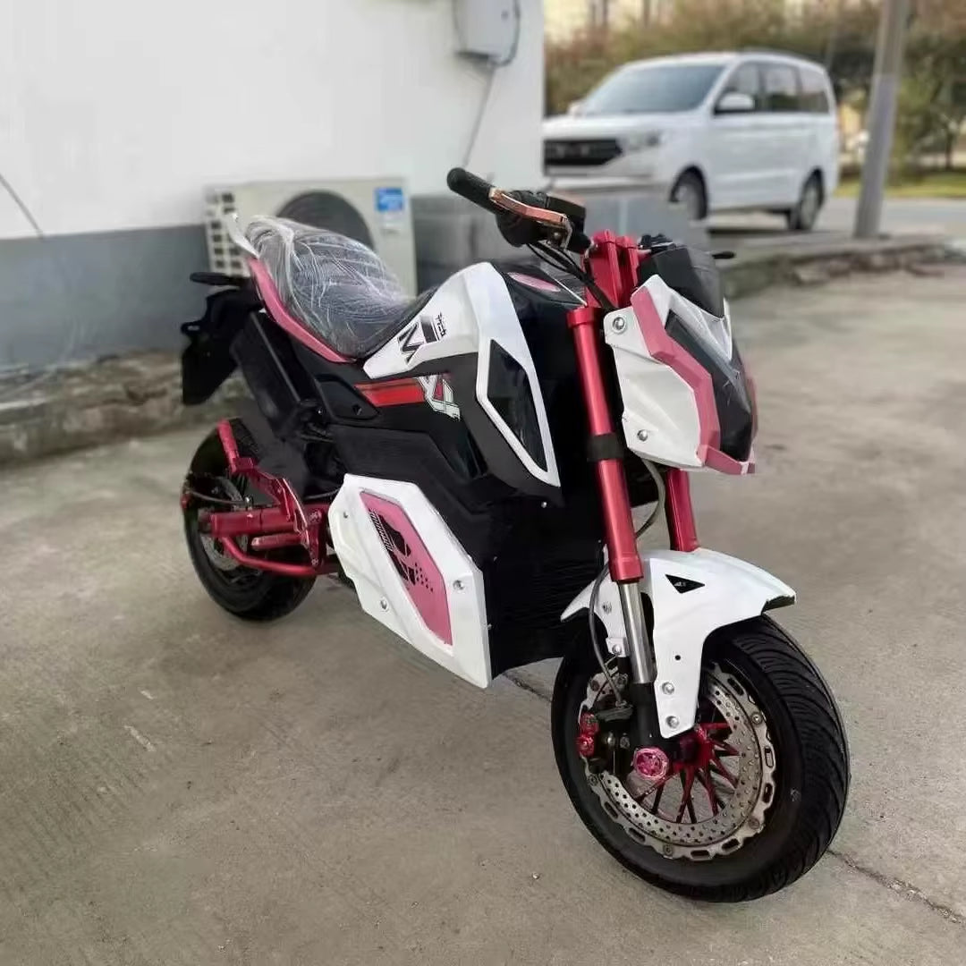 Cl'S New Z6 Electric Motorcycle 72V Electric High-Power Motorcycle Replaced by a High-Speed Electric Motorcycle Sports Car