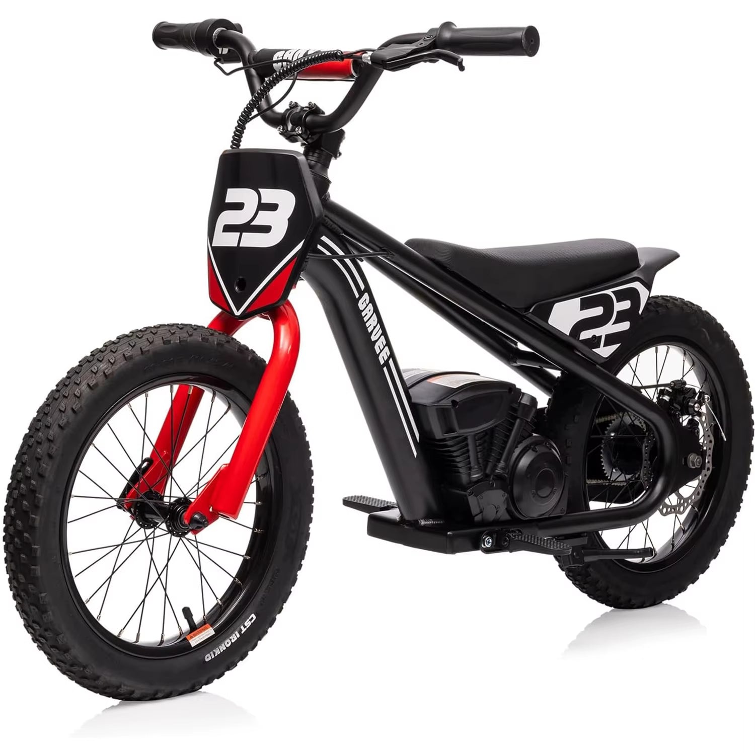 24V Electric Dirt Bike for Kids 250W Electric Motorcycle 16 Inch Electric Balance Bike for Ages 6-12Y up to 15.53MPH & 3 Speed