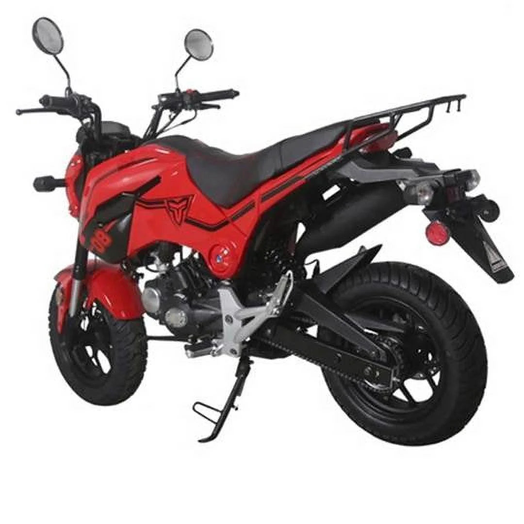 TAO HELLCAT 125Cc Motorcycle Bike 125 Dirt Bike 125Cc Street Motorcycle Gas Bike Adults Dirtbike | Sporty RED