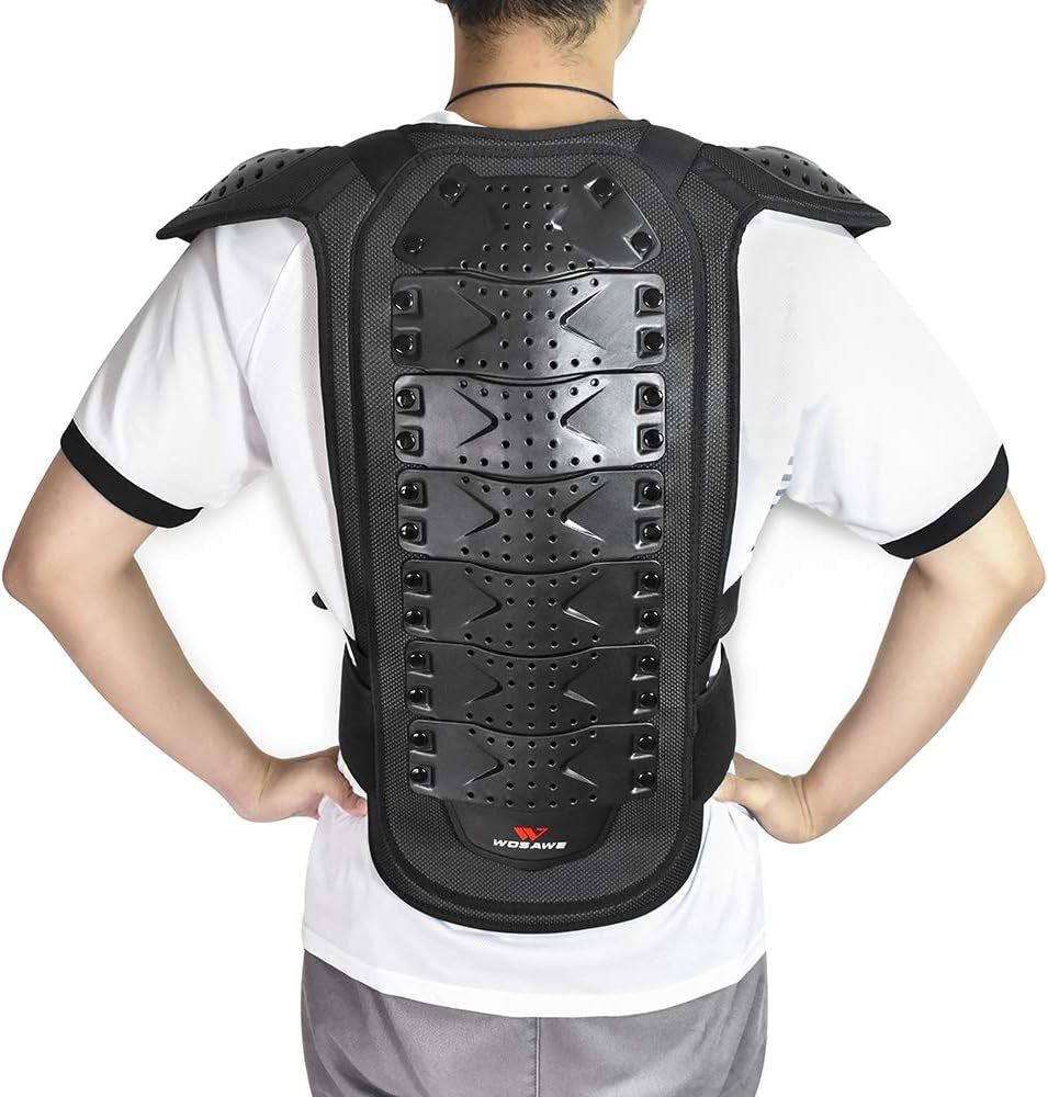 Adults Motorcycle Body ATV Protective Vest Dirtbike Chest Back Protector