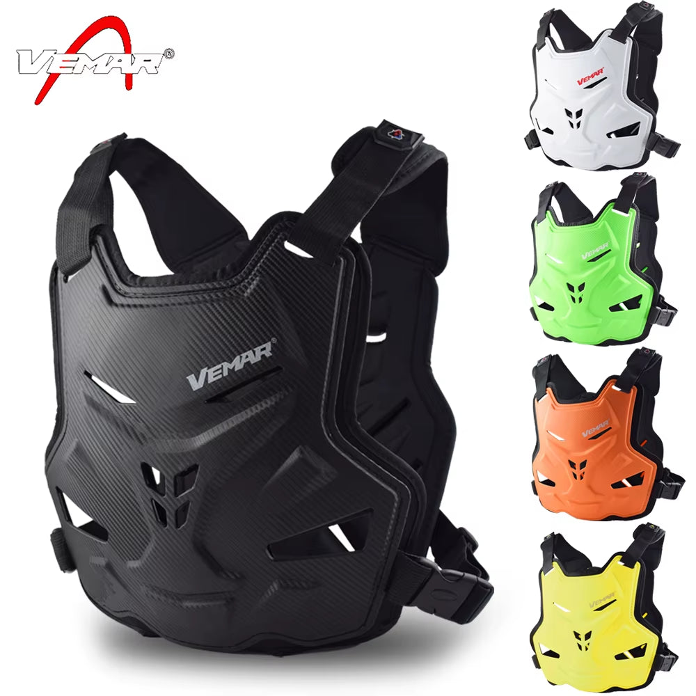 Vemar Off-Road Motorcycle Body Armor Clothing Riding Racing Anti-Fall Motocross Chest Protector Hemp Rope Pattern Armor Men