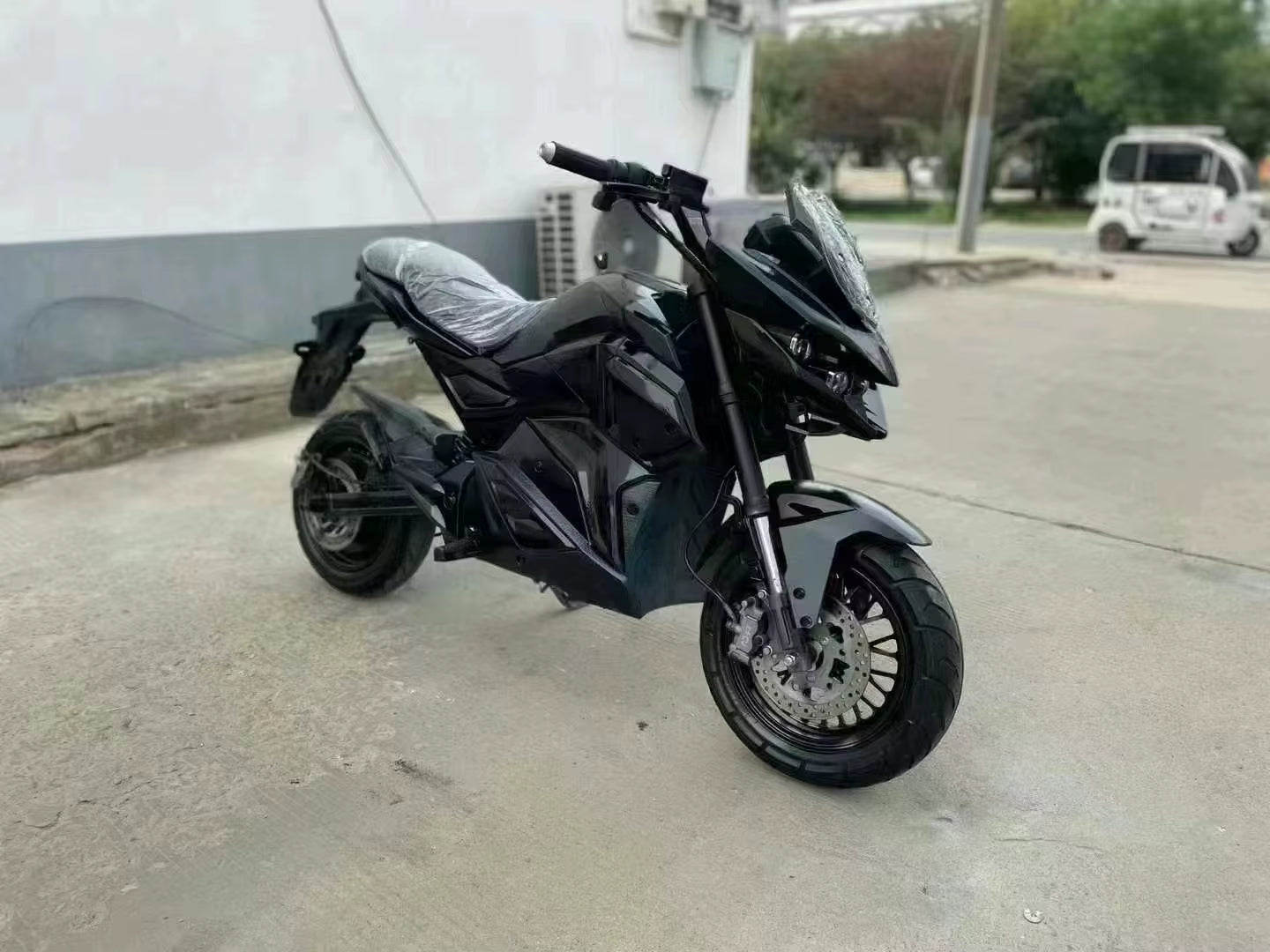 Cl'S New Z6 Electric Motorcycle 72V Electric High-Power Motorcycle Replaced by a High-Speed Electric Motorcycle Sports Car