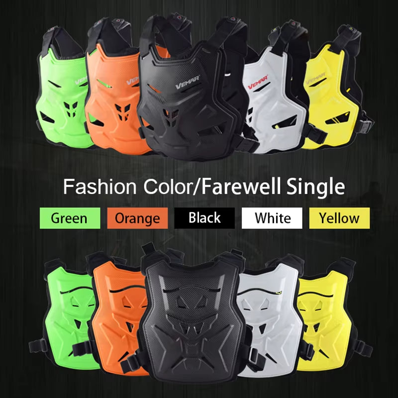 Vemar Off-Road Motorcycle Body Armor Clothing Riding Racing Anti-Fall Motocross Chest Protector Hemp Rope Pattern Armor Men