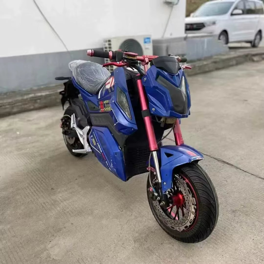 Cl'S New Z6 Electric Motorcycle 72V Electric High-Power Motorcycle Replaced by a High-Speed Electric Motorcycle Sports Car